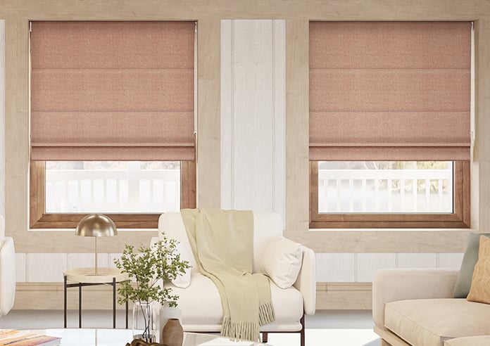 Jakarta, Candy Heart - Motorised Roman Blind - Image 3